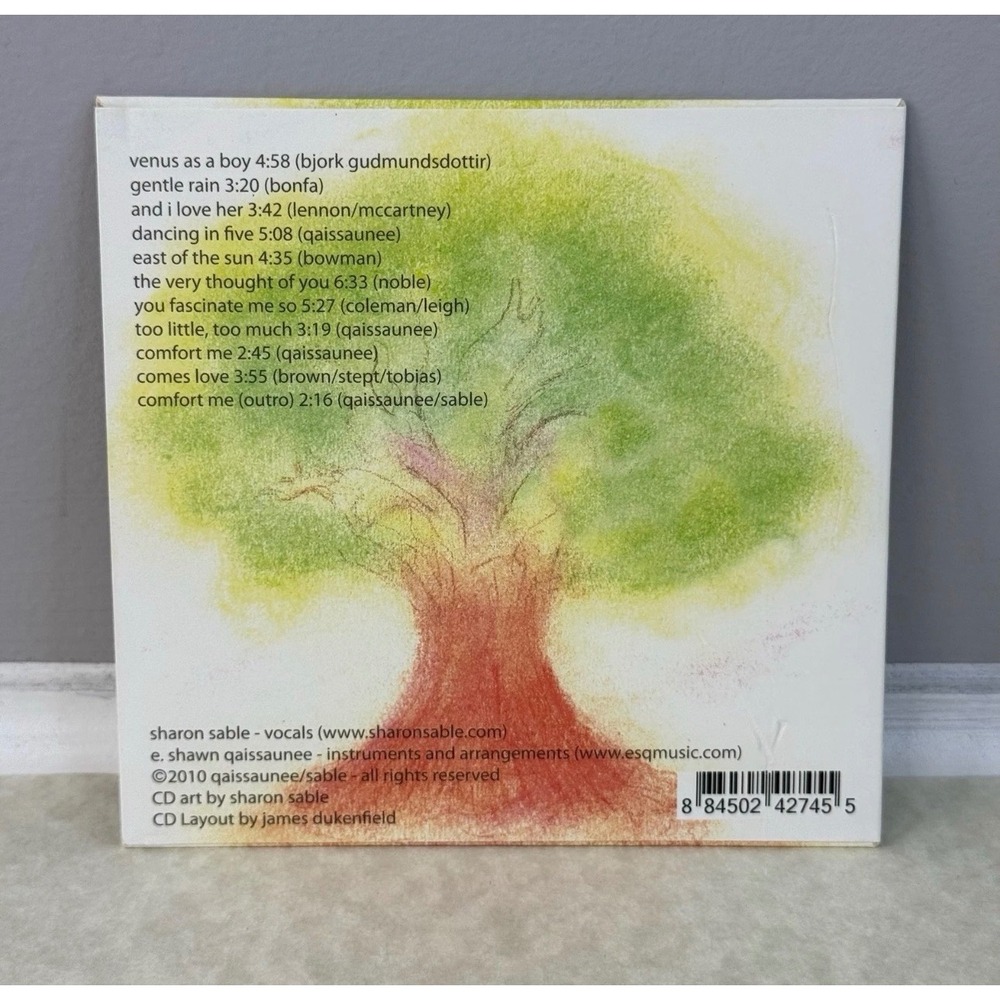 Sharon Sable E. Shawn Qaissaunee Comfort Me 2010 Jazz Vocal CD Cardboard Sleeve - Picture 3 of 4